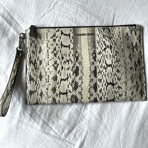 Michael Kors Snakeskin Small Wristlet